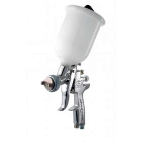 ANEST IWATA AZ3 HTE2 HVLP für Spritzspachtel, Karton komplett mit Luftkappe/Düse/Nadel und 600ml Fließbecher