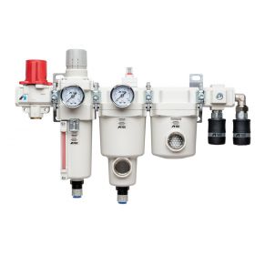 ANEST IWATA Filter Group 3-stage + Magnetic air hose holder