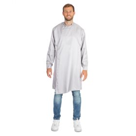 Wibeco 2100 - Lab coat, silver (viscose-silk)