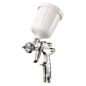 ANEST IWATA Spray Gun WS-400 evo base Basecoat, Master Kit plastic case with air cap/nozzle/needle and 600 ml cup incl. AFV-2 pressure regulator