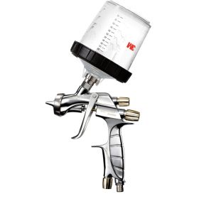 ANEST IWATA Spray Gun WS-400 evo base Basecoat, 3M PPS Pro Kit carton with air cap/nozzle/needle and 600 ml PPS cup